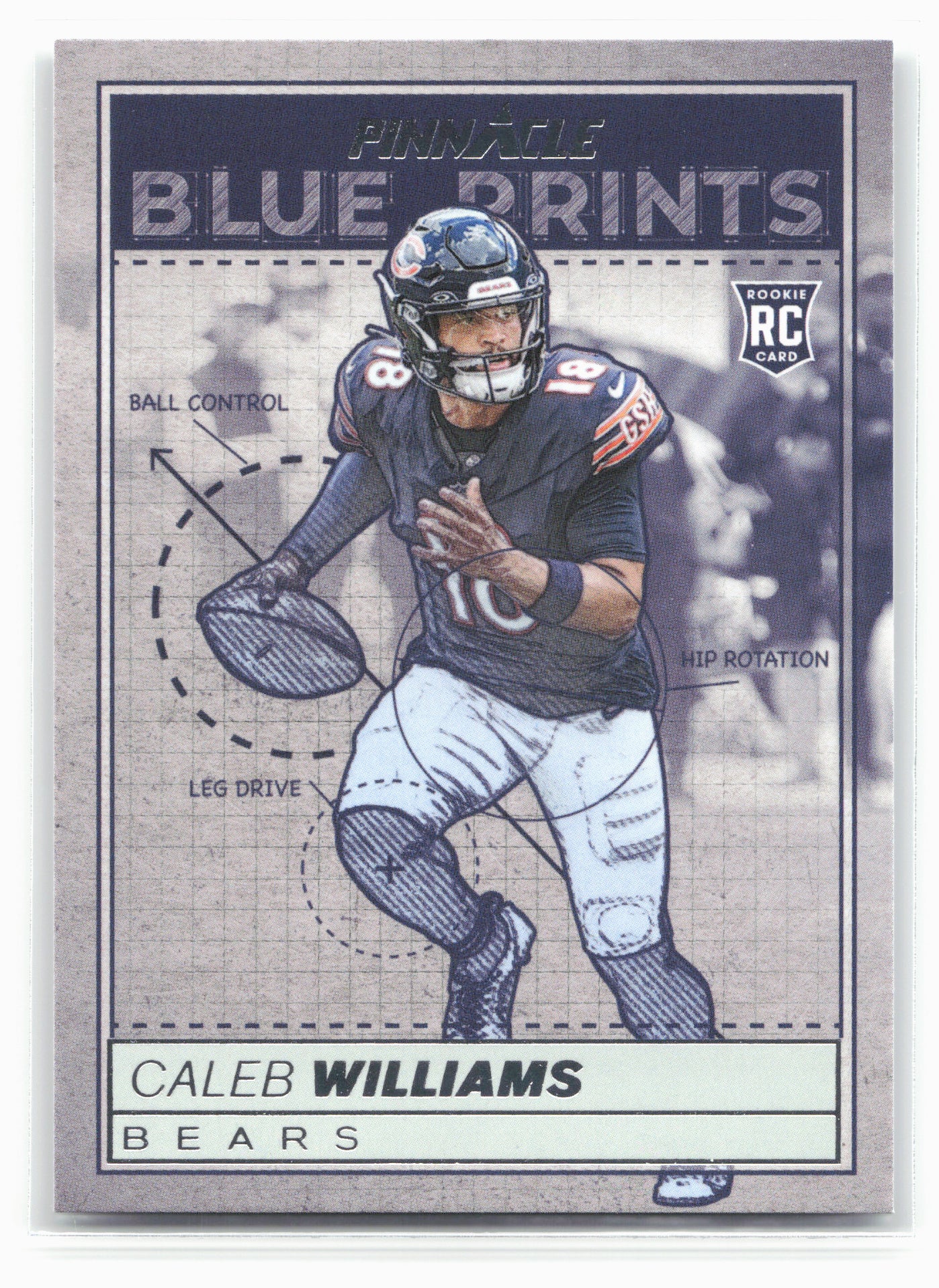 2024 Panini Encore #1 Caleb Williams Blue Prints
