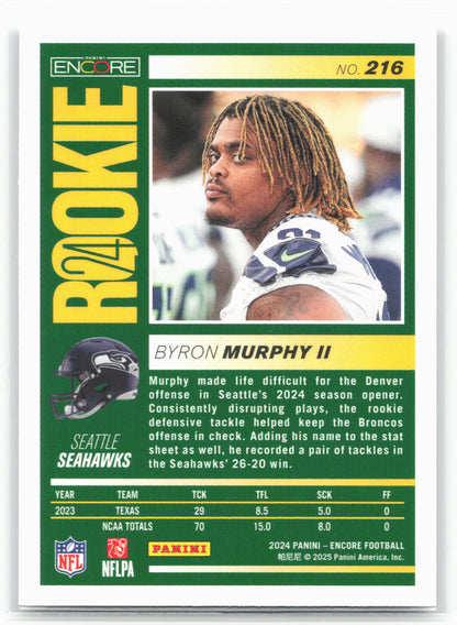 2024 Panini Encore #216 Byron Murphy II 26533