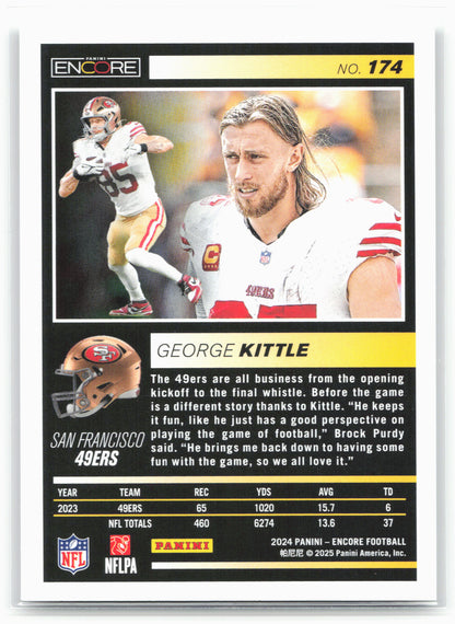 2024 Panini Encore #174 George Kittle 26534