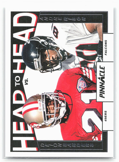 2024 Panini Encore #7 Andre Rison / Deion Sanders Head to Head