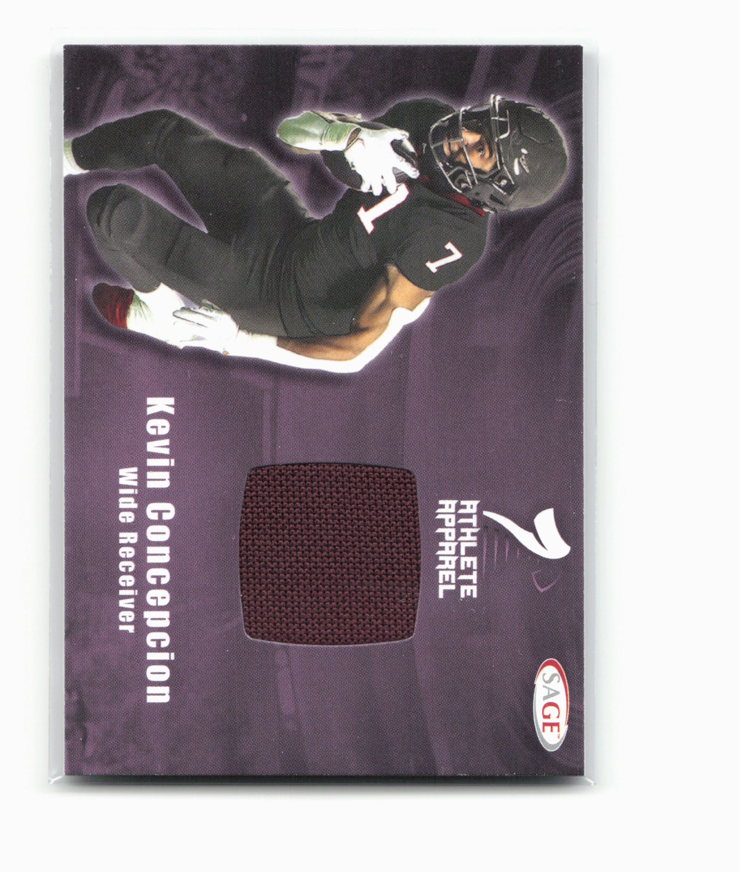 2026 SAGE #AA-KC Kevin Concepcion Athlete Apparel Swatch