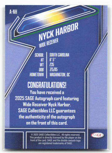 
2026 SAGE #A-NH Nyck Harbor