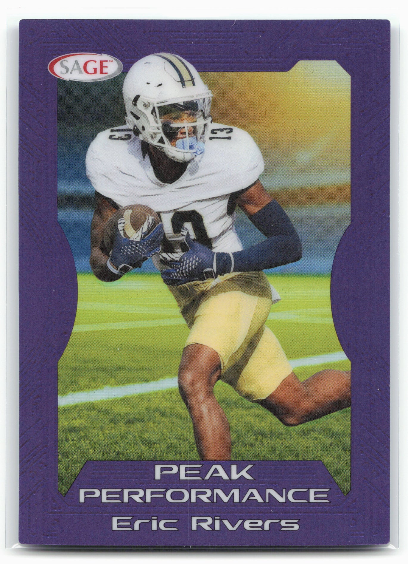 2026 Sage #PK-ER Eric Rivers Peak Performance Purple