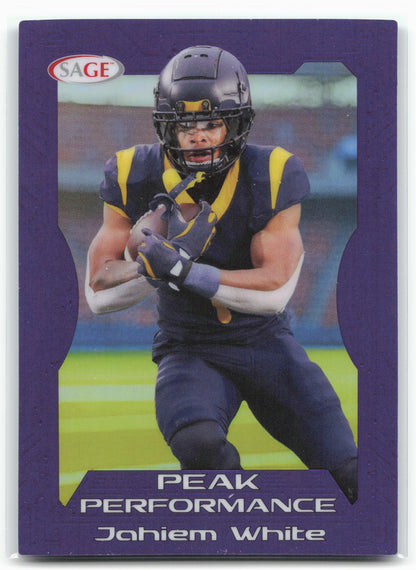 2026 SAGE #PK-JW Jahiem White Peak Performance Purple