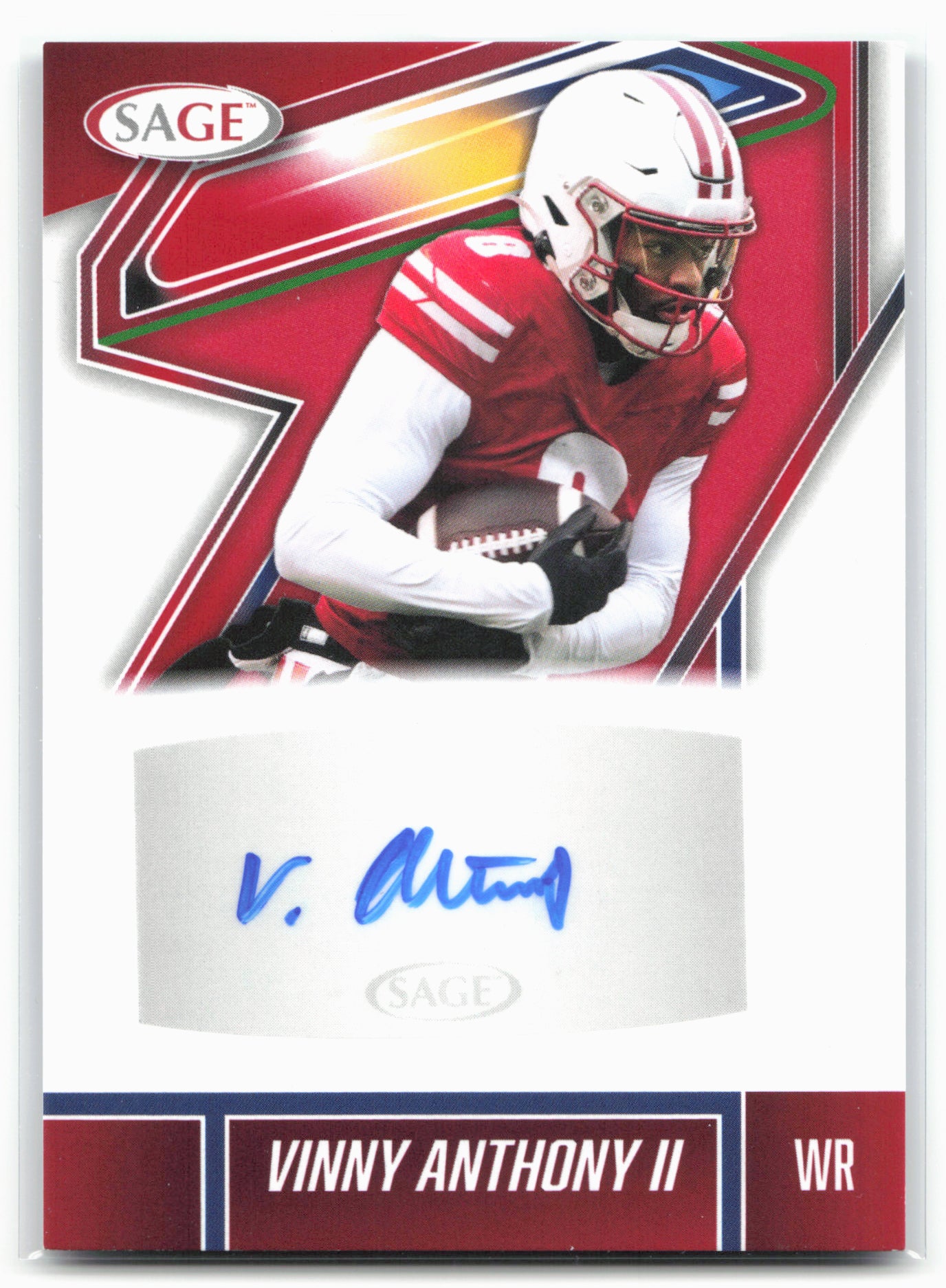 2026 SAGE #A-VAII Vinny Anthony II Autographs Red