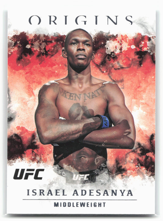 2021 Panini Chronicles UFC #36 Israel Adesanya