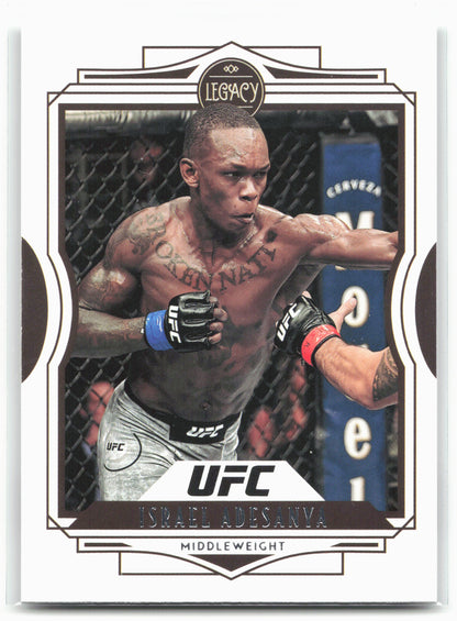2021 Panini Chronicles UFC #48 Israel Adesanya