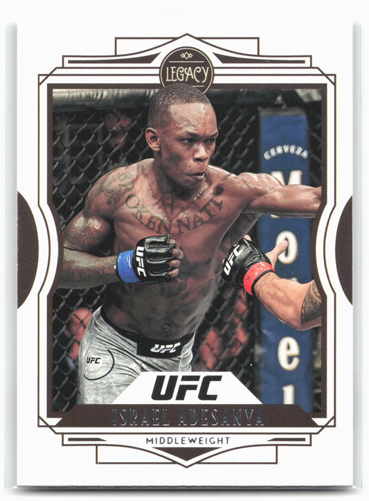 2021 Panini Chronicles UFC #48 Israel Adesanya
