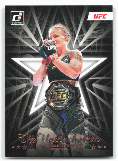 2023 Donruss UFC #8 Valentina Shevchenko The Untouchables