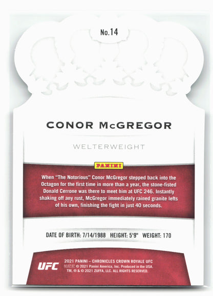 2021 Panini Chronicles UFC #14 Conor McGregor