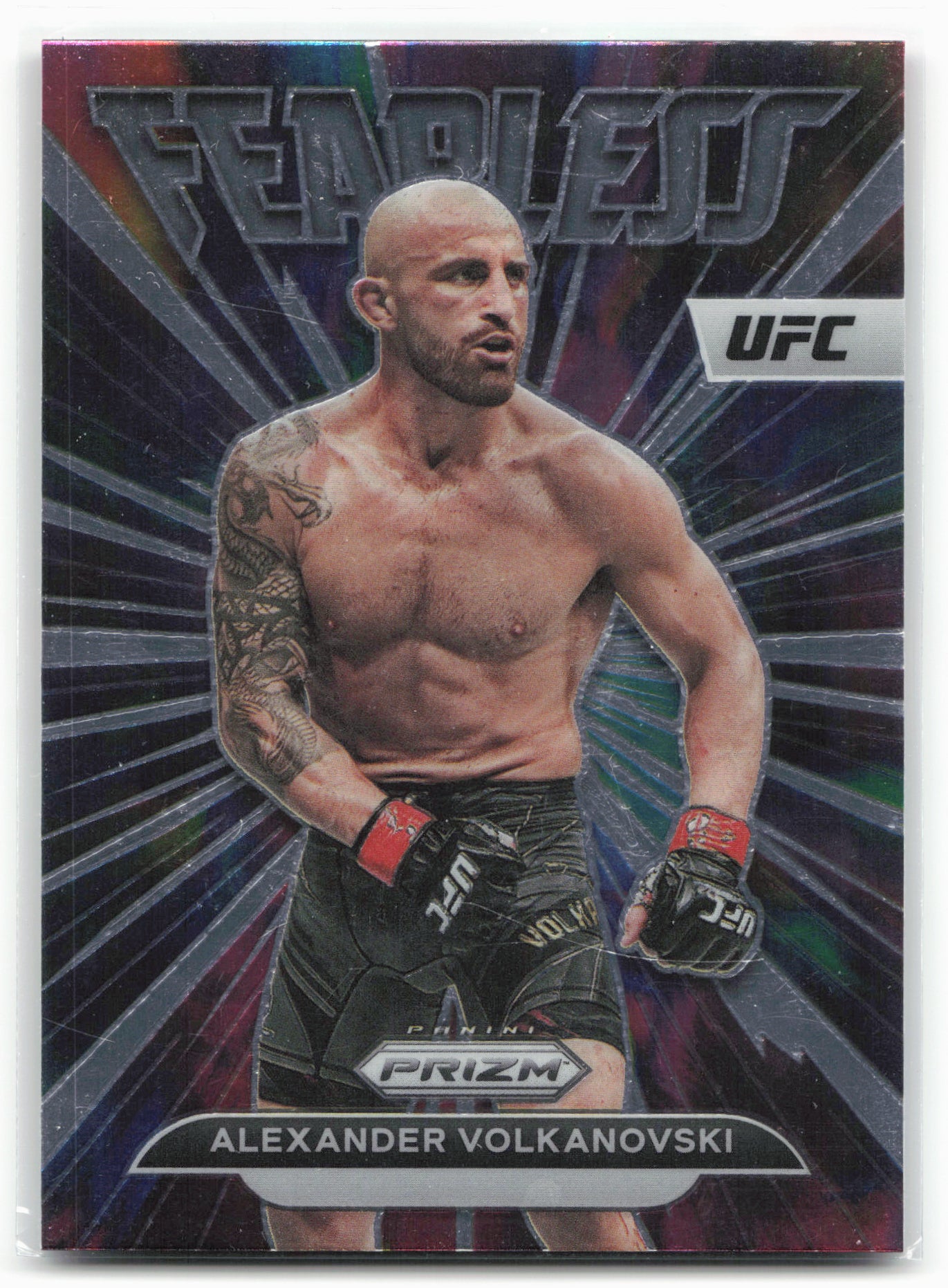 2023 Panini Prizm UFC #7 Alexander Volkanovski Fearless