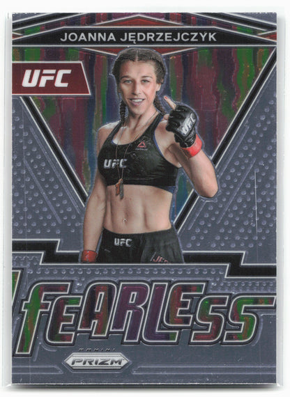 2022 Panini Prizm UFC #2 Joanna Jedrzejczyk Fearless