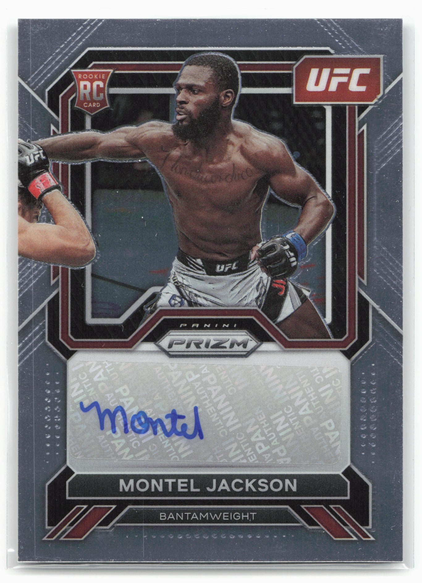2023 Panini Prizm UFC #SA-MJK Montel Jackson Superstar Autographs