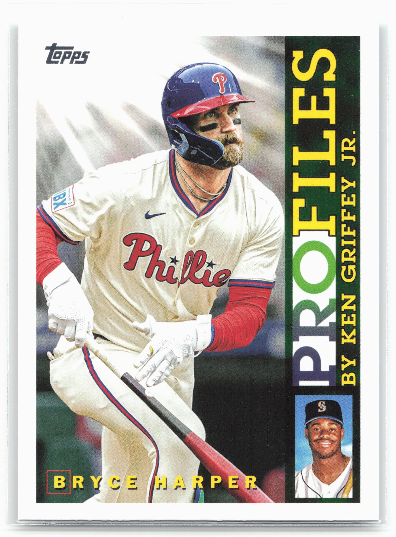 2026 Topps #TP-19 Bryce Harper Topps Profiles