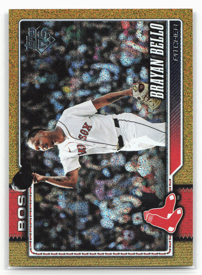 2026 Topps #177 Brayan Bello Gold Sandglitter #/50