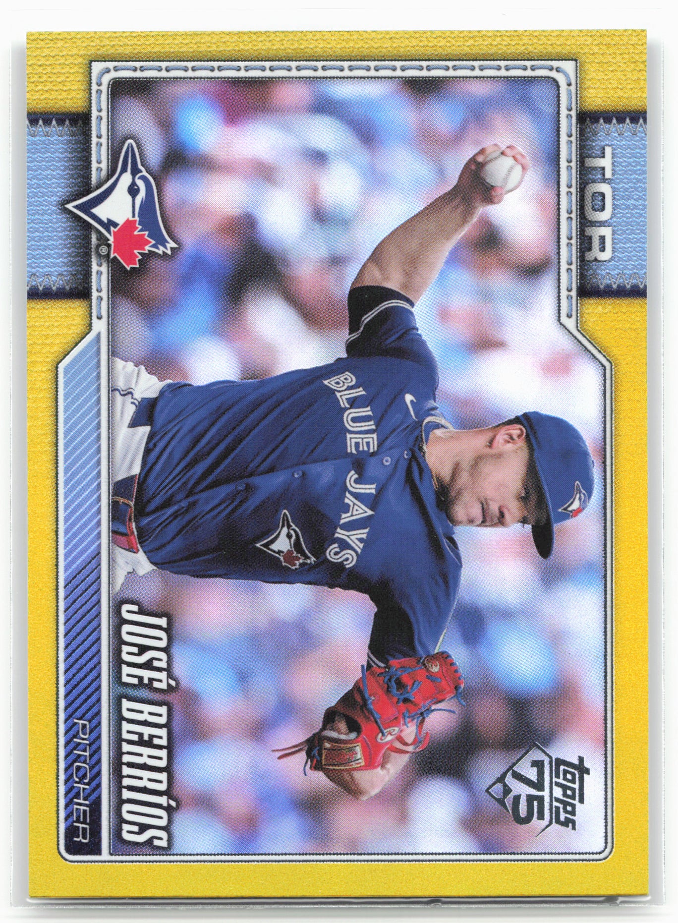 2026 Topps #272 José Berríos Yellow Rainbow Foil #/399