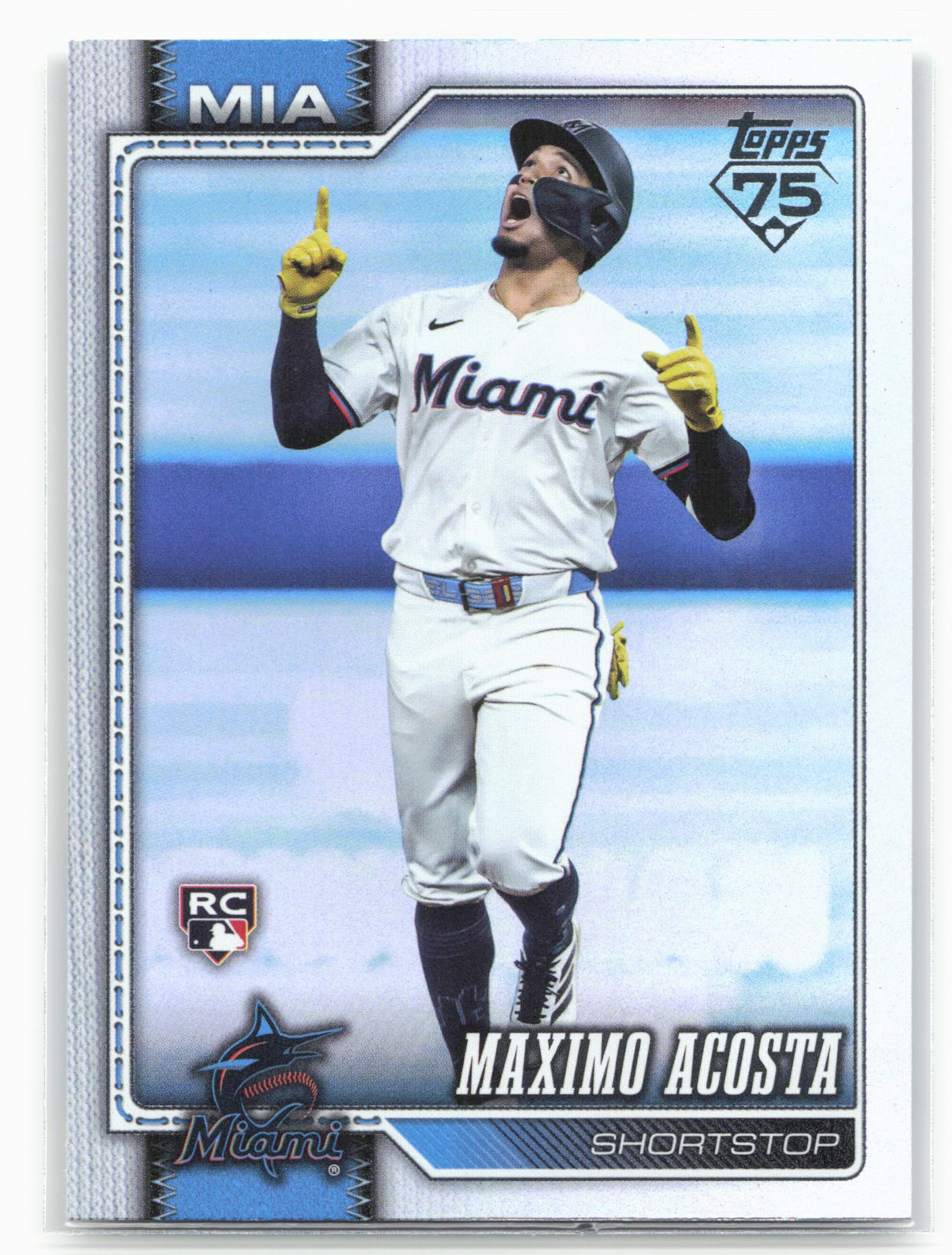 2026 Topps #172 Maximo Acosta Rainbow Foil