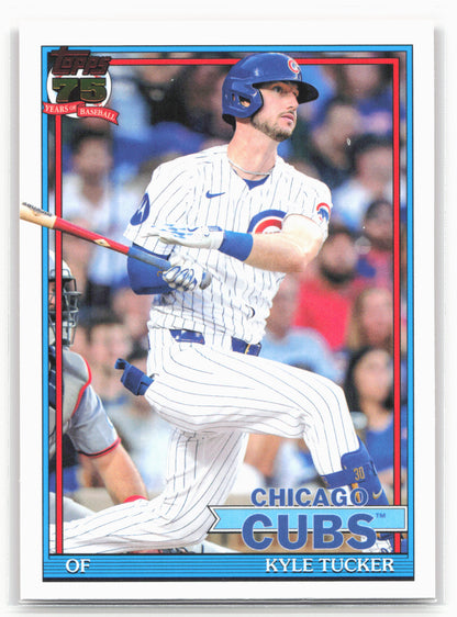 2026 Topps #T91-96 Kyle Tucker 1991 Topps Baseball 35th Anniversary (Series One)