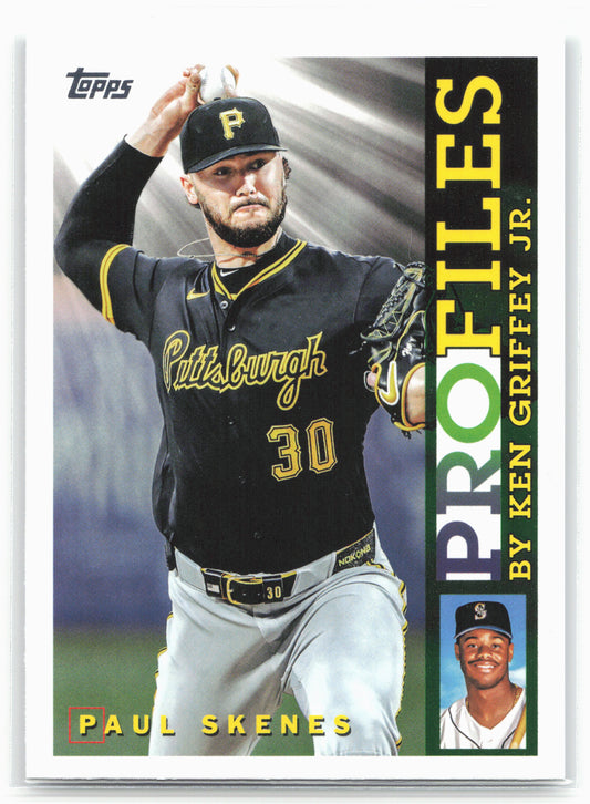 2026 Topps #TP-14 Paul Skenes Topps Profiles