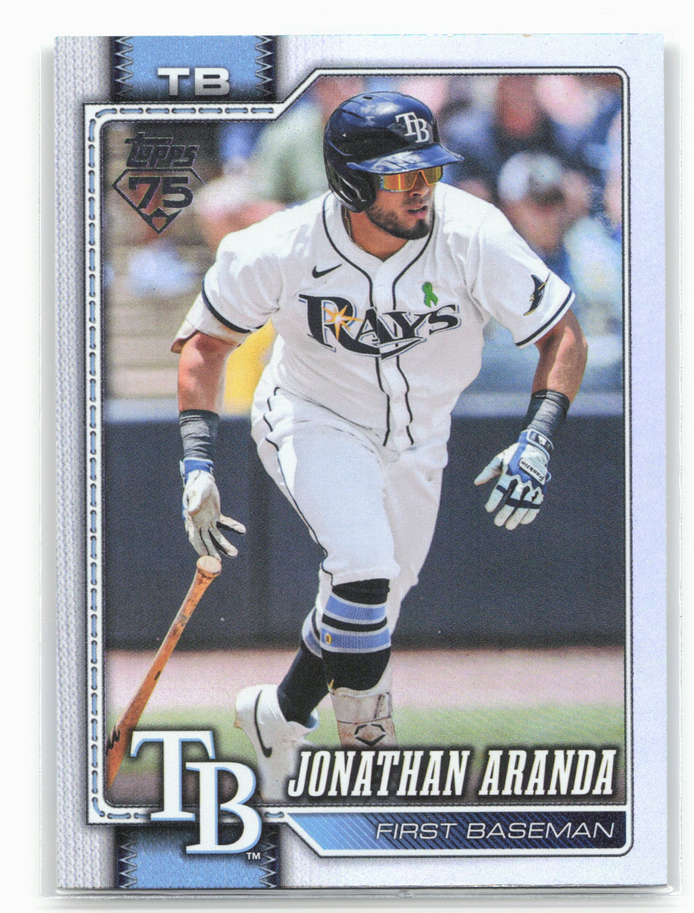 2026 Topps #326 Jonathan Aranda Rainbow Foil