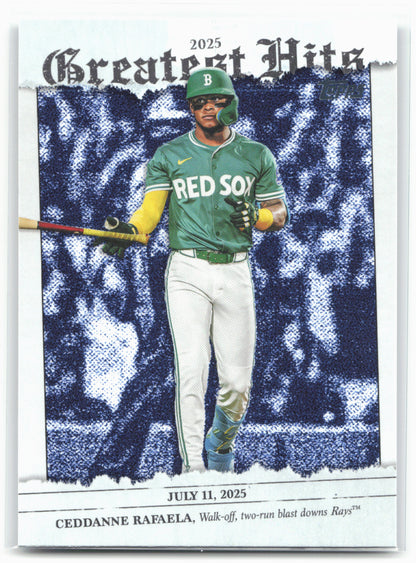 2026 Topps #GH-3 Ceddanne Rafaela 2025 Greatest Hits