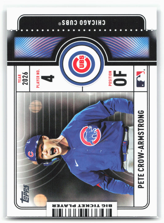 2026 Topps #BTP-13 Pete Crow-Armstrong Big Ticket Players