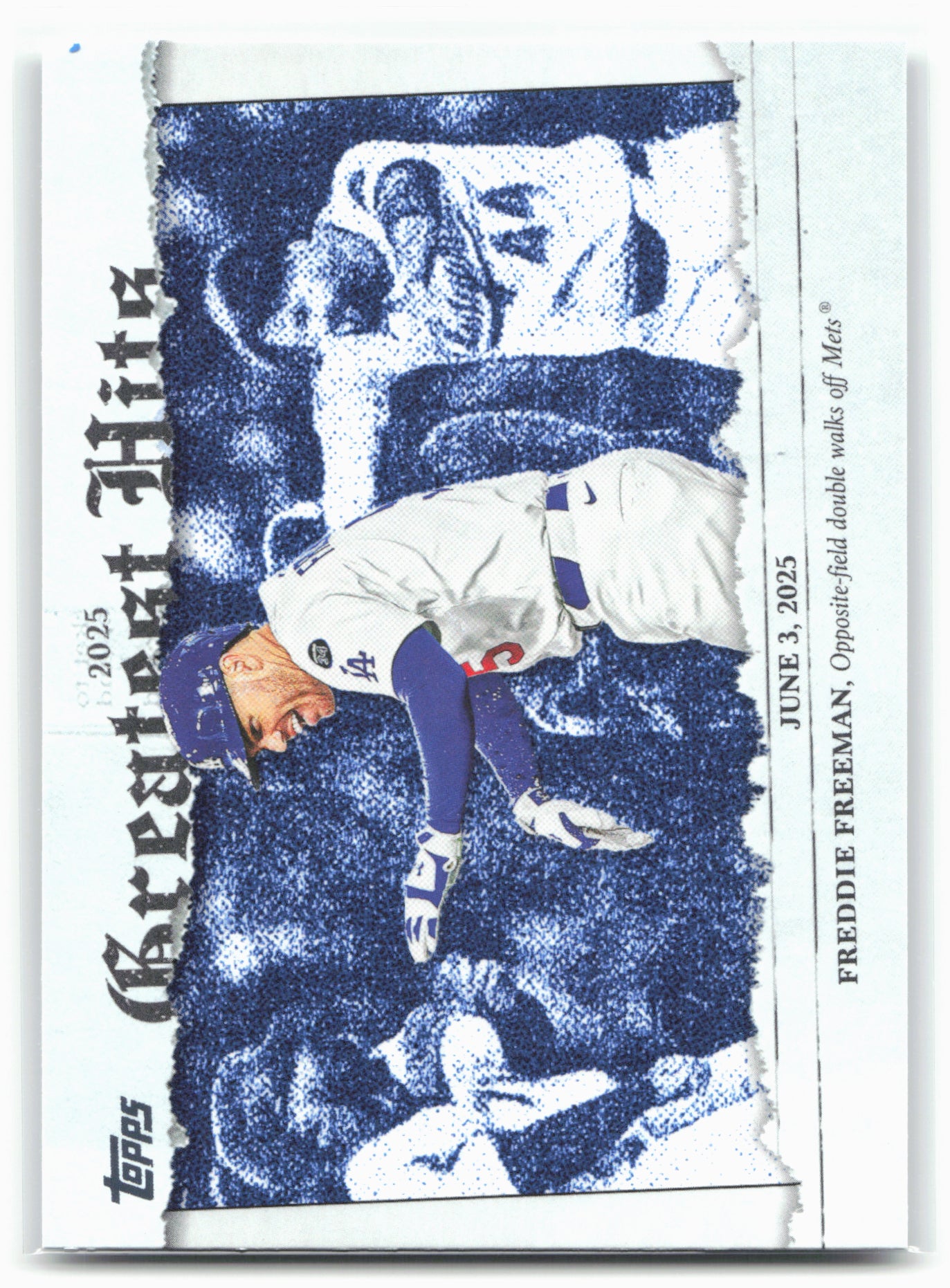 2026 Topps #GH-7 Freddie Freeman 2025 Greatest Hits 26618