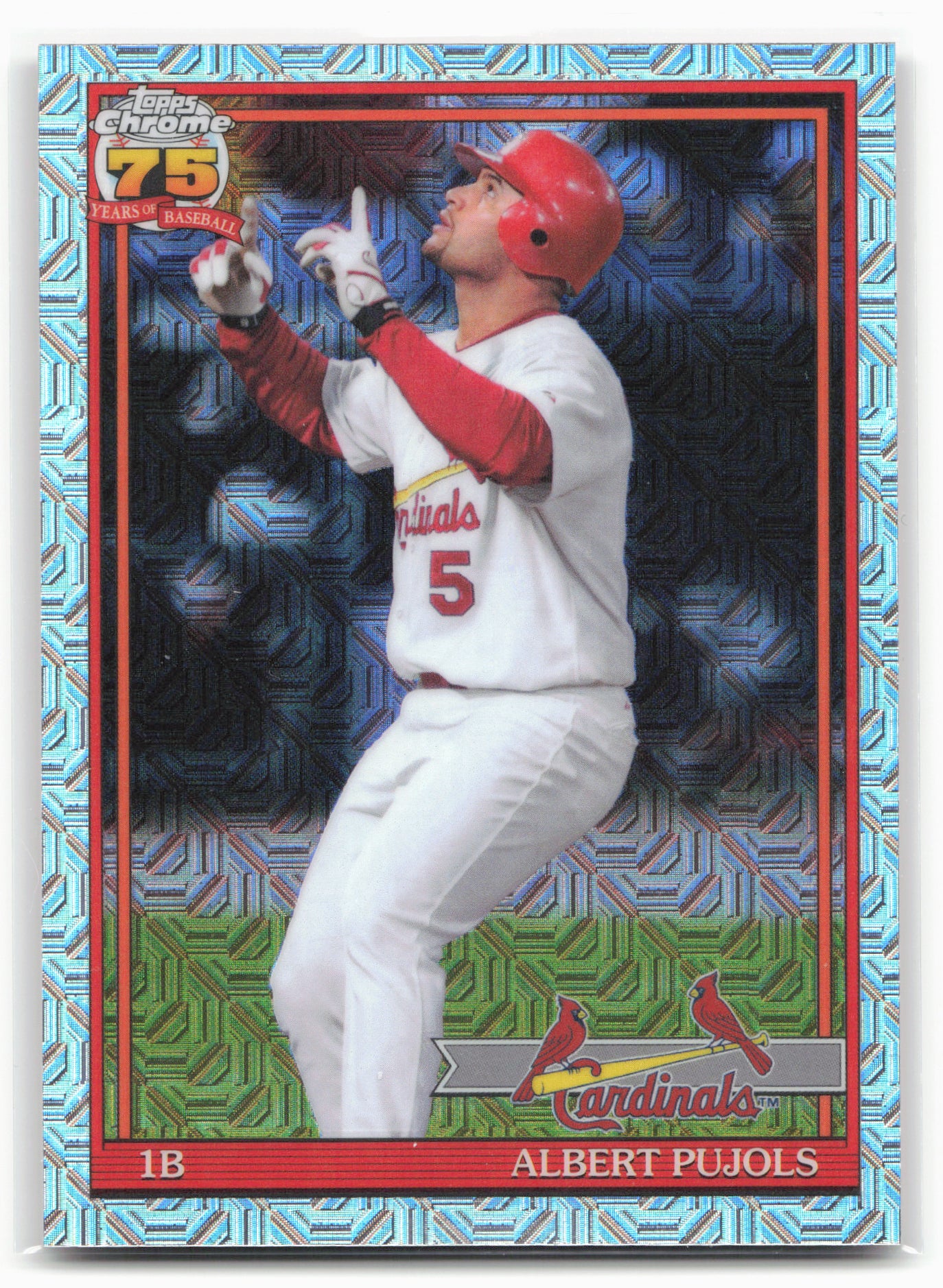 2026 Topps #91C-13 Albert Pujols 1991 Topps Baseball 35th Anniversary Chrome