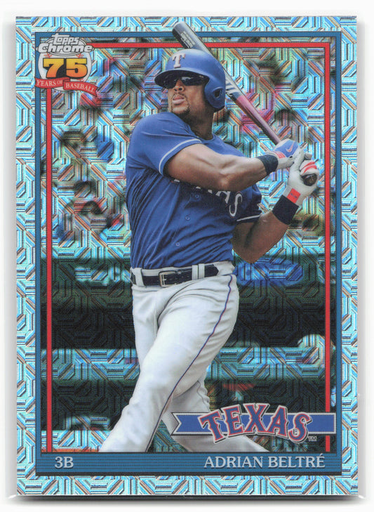 2026 Topps #91C-1 Adrian Beltré 1991 Topps Baseball 35th Anniversary Chrome