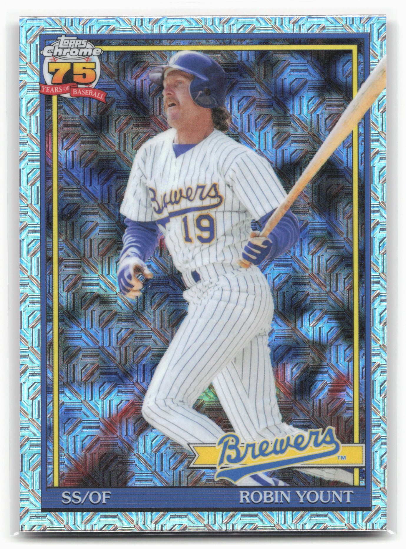 2026 Topps #91C-68 Robin Yount 1991 Topps Baseball 35th Anniversary Chrome
