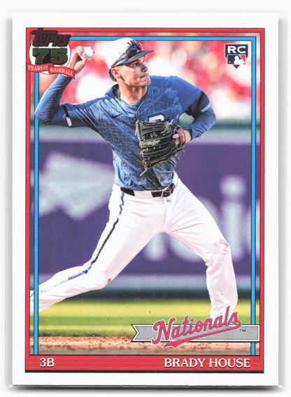 2026 Topps #T91-41 Brady House 1991 Topps Baseball 35th Anniversary