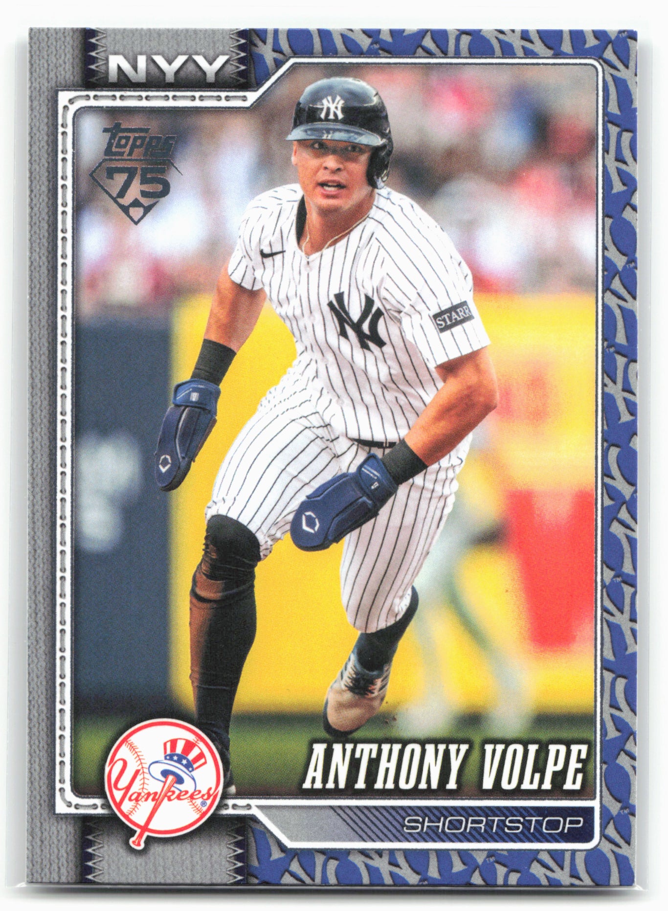 2026 Topps #308 Anthony Volpe Team Color Border