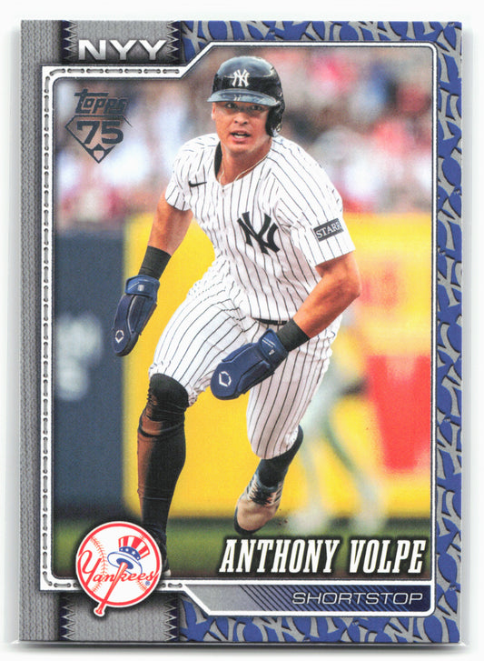 2026 Topps #308 Anthony Volpe Team Color Border