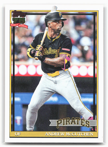 2026 Topps #T91-40 Andrew McCutchen 1991 Topps Baseball 35th Anniversary
