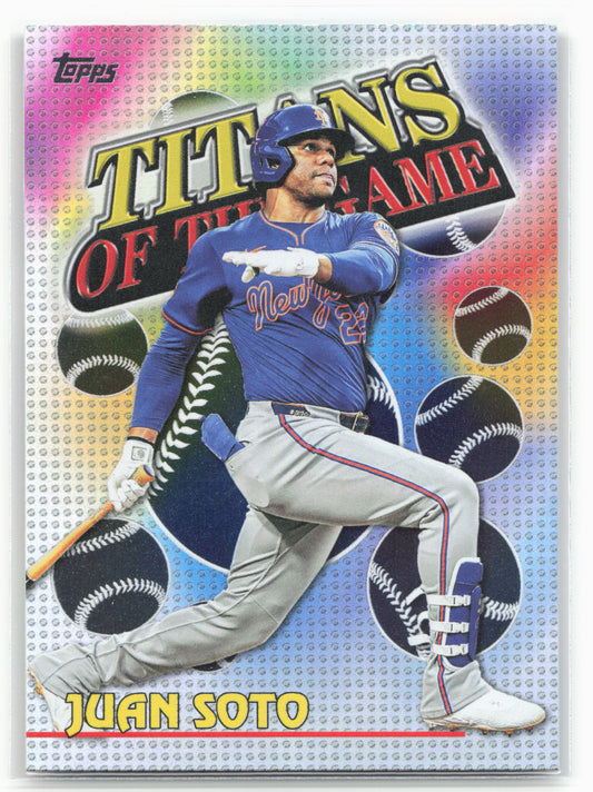 2026 Topps #TOG-11 Juan Soto Titans of the Game