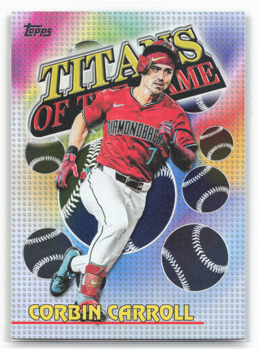 2026 Topps #TOG-6 Corbin Carroll Titans of the Game