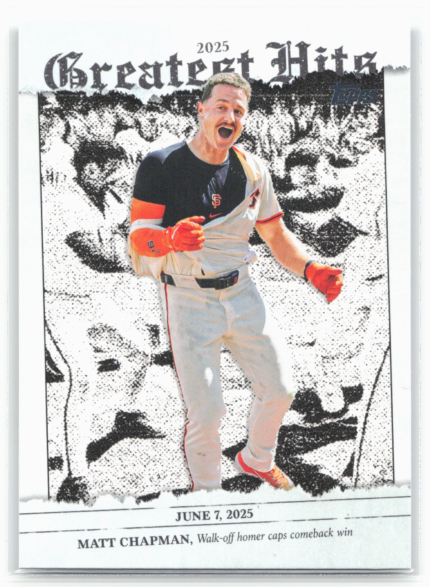2026 Topps #GH-9 Matt Chapman 2025 Greatest Hits