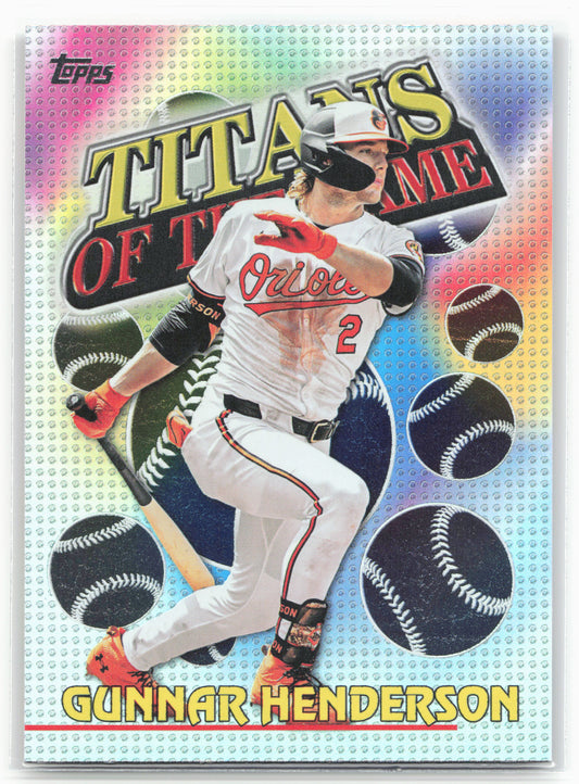 2026 Topps #TOG-4 Gunnar Henderson Titans of the Game
