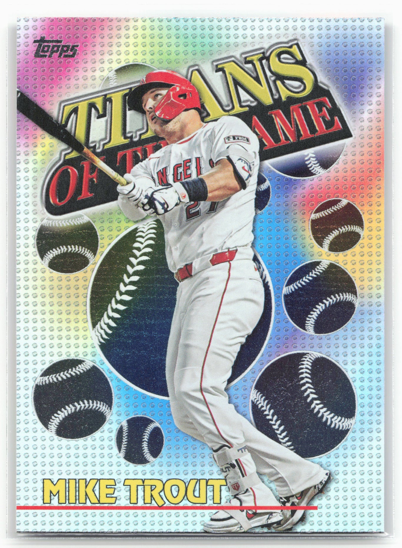 2026 Topps #TOG-2 Mike Trout Titans of the Game
