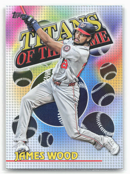 2026 Topps #TOG-15 James Wood Titans of the Game