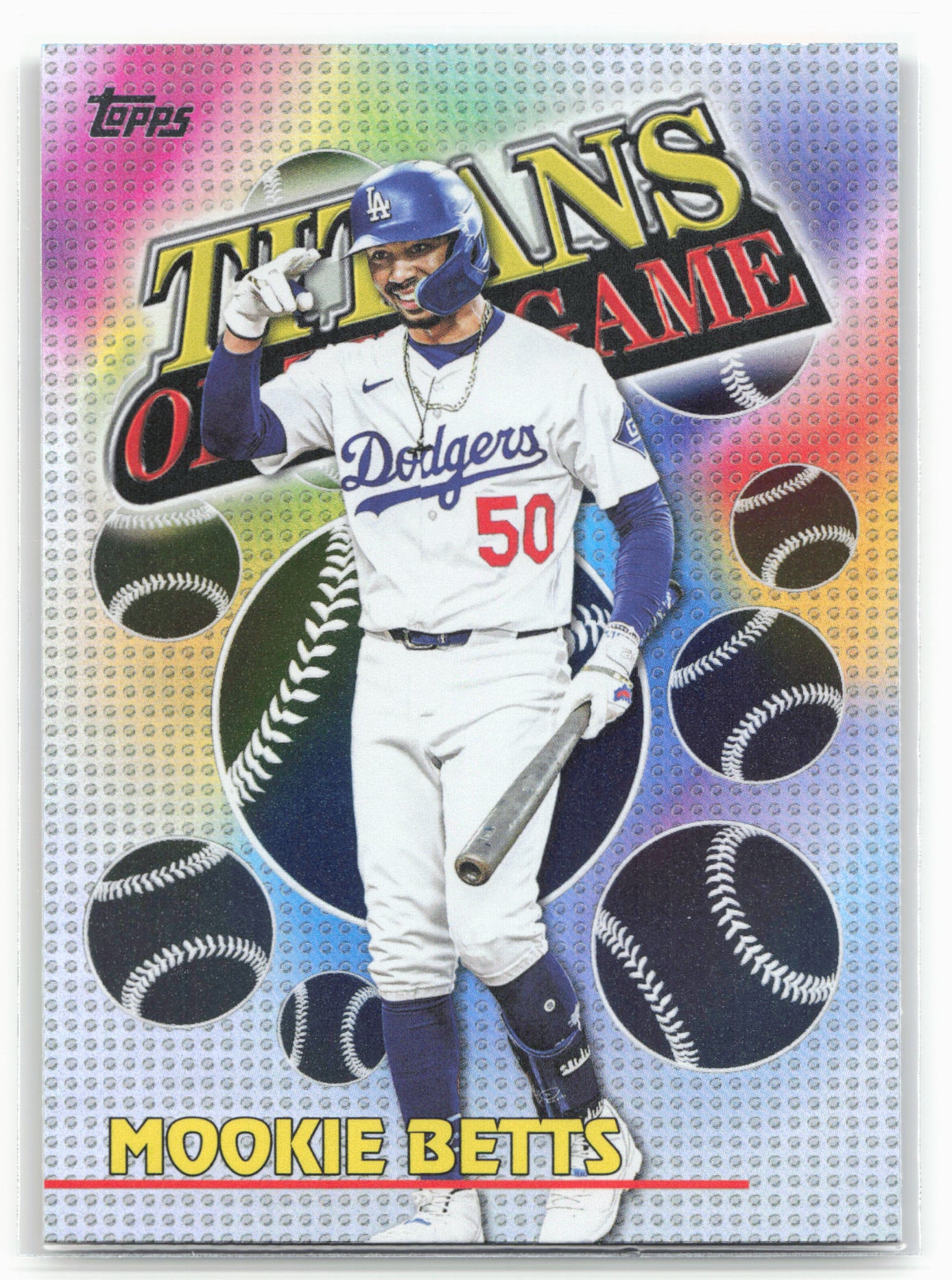2026 Topps #TOG-8 Mookie Betts Titans of the Game