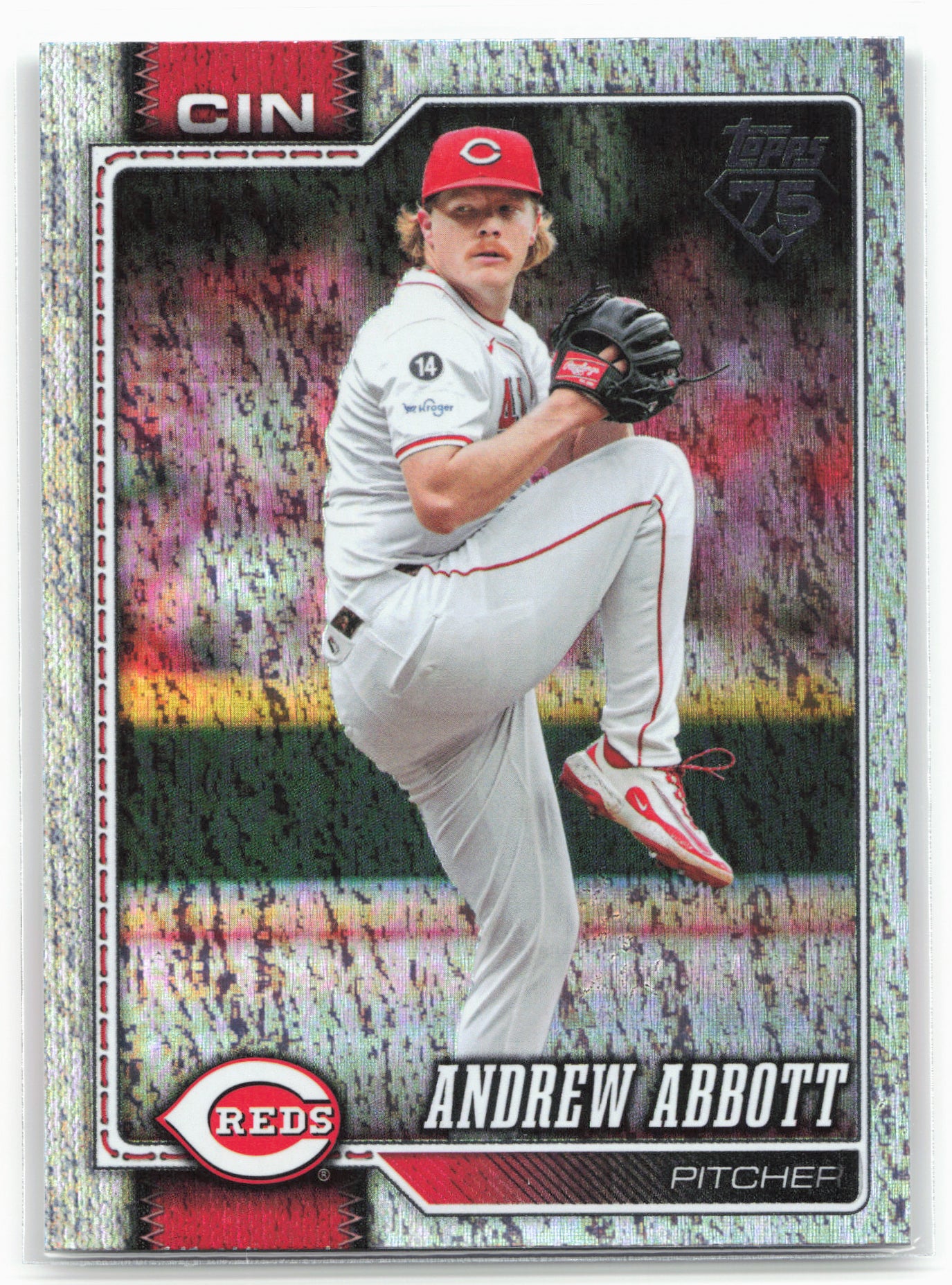 2026 Topps #218 Andrew Abbott Holo Foil