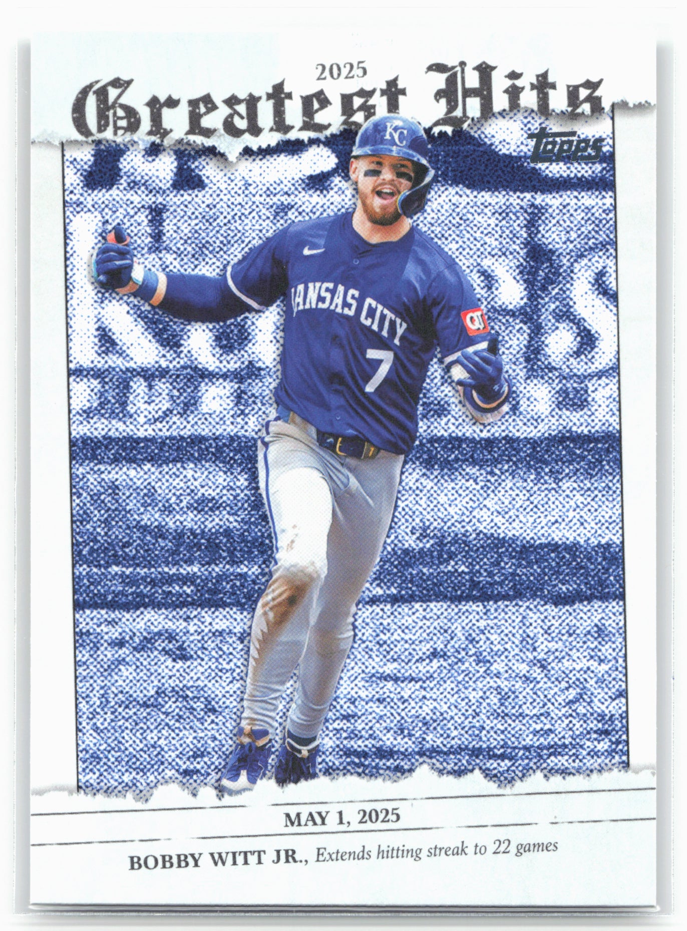 2026 Topps #GH-18 Bobby Witt Jr. 2025 Greatest Hits