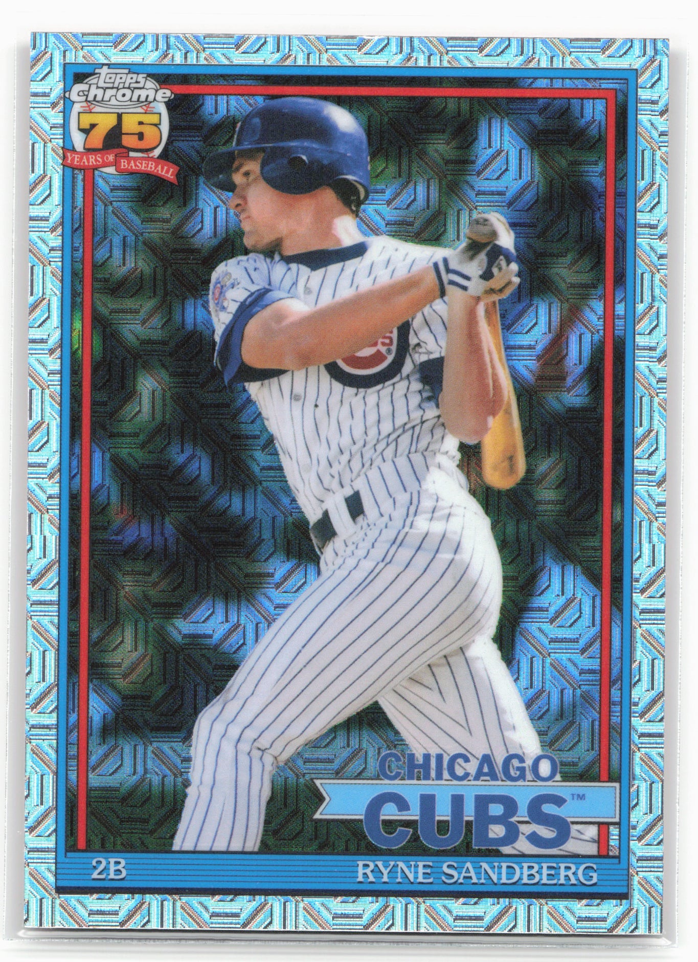 2026 Topps #91C-99 Ryne Sandberg 1991 Topps Baseball 35th Anniversary Chrome
