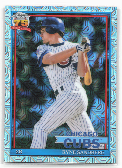 2026 Topps #91C-99 Ryne Sandberg 1991 Topps Baseball 35th Anniversary Chrome