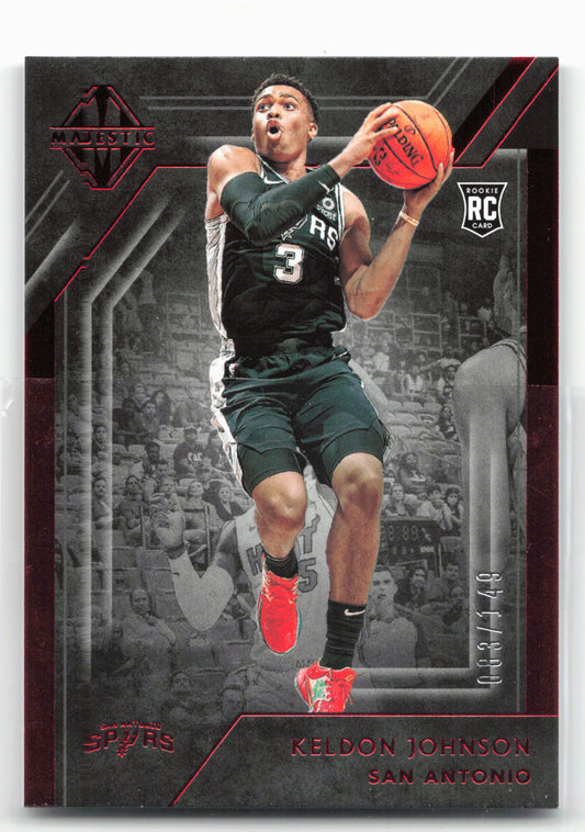 2019-20 Panini Chronicles #340 Keldon Johnson Red #/149