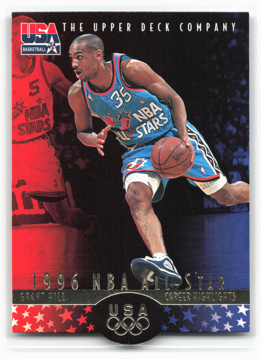 1996 Upper Deck USA #7 Grant Hill 26700