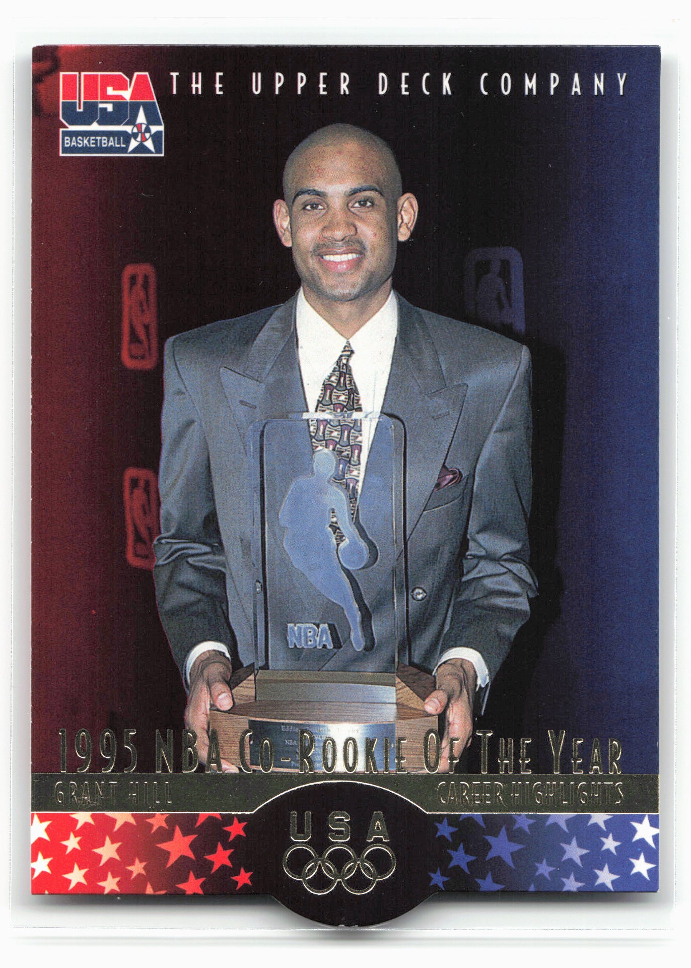 1996 Upper Deck USA #6 Grant Hill 26706