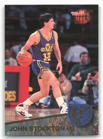 1992-93 Ultra #10 John Stockton All-NBA 26708