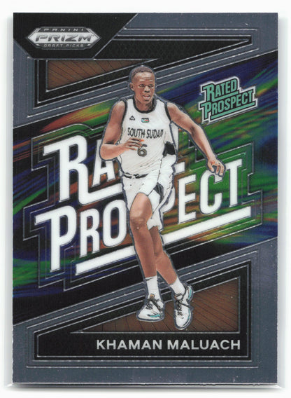 2024 Panini Prizm Draft Picks #16 Khaman Maluach Rated Prospect 26719